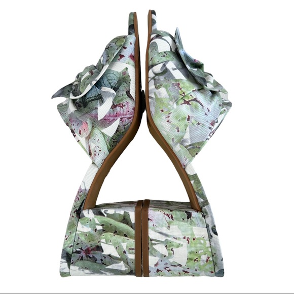 Vince Camuto Sharrey Printed Block Heel Slide Sandals Size 9M - Picture 6 of 14